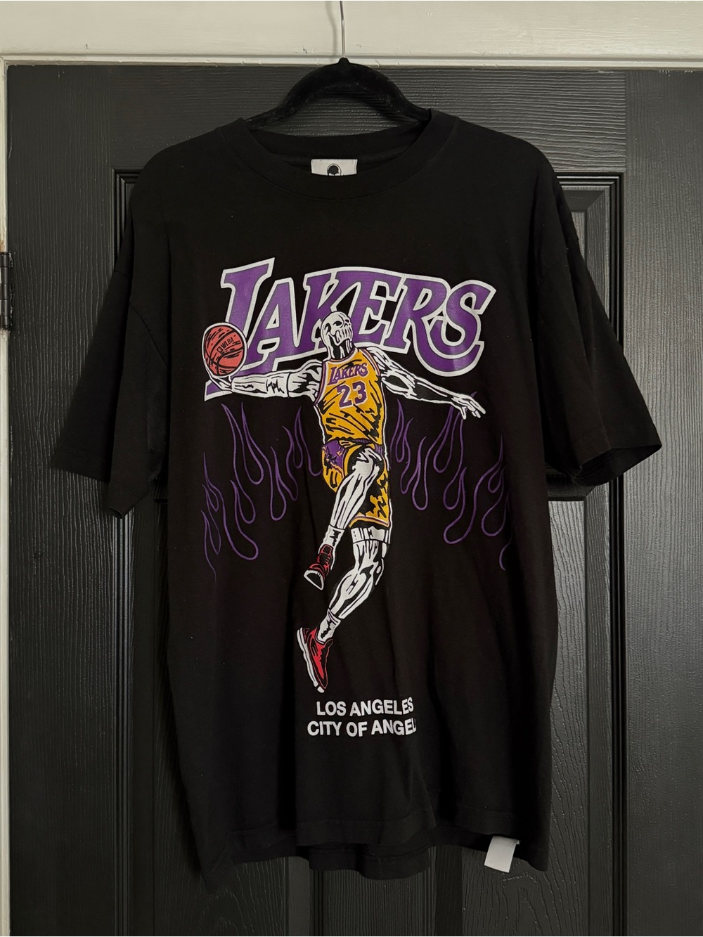 Warren Lotas Lebron James Lakers Graphic Tee